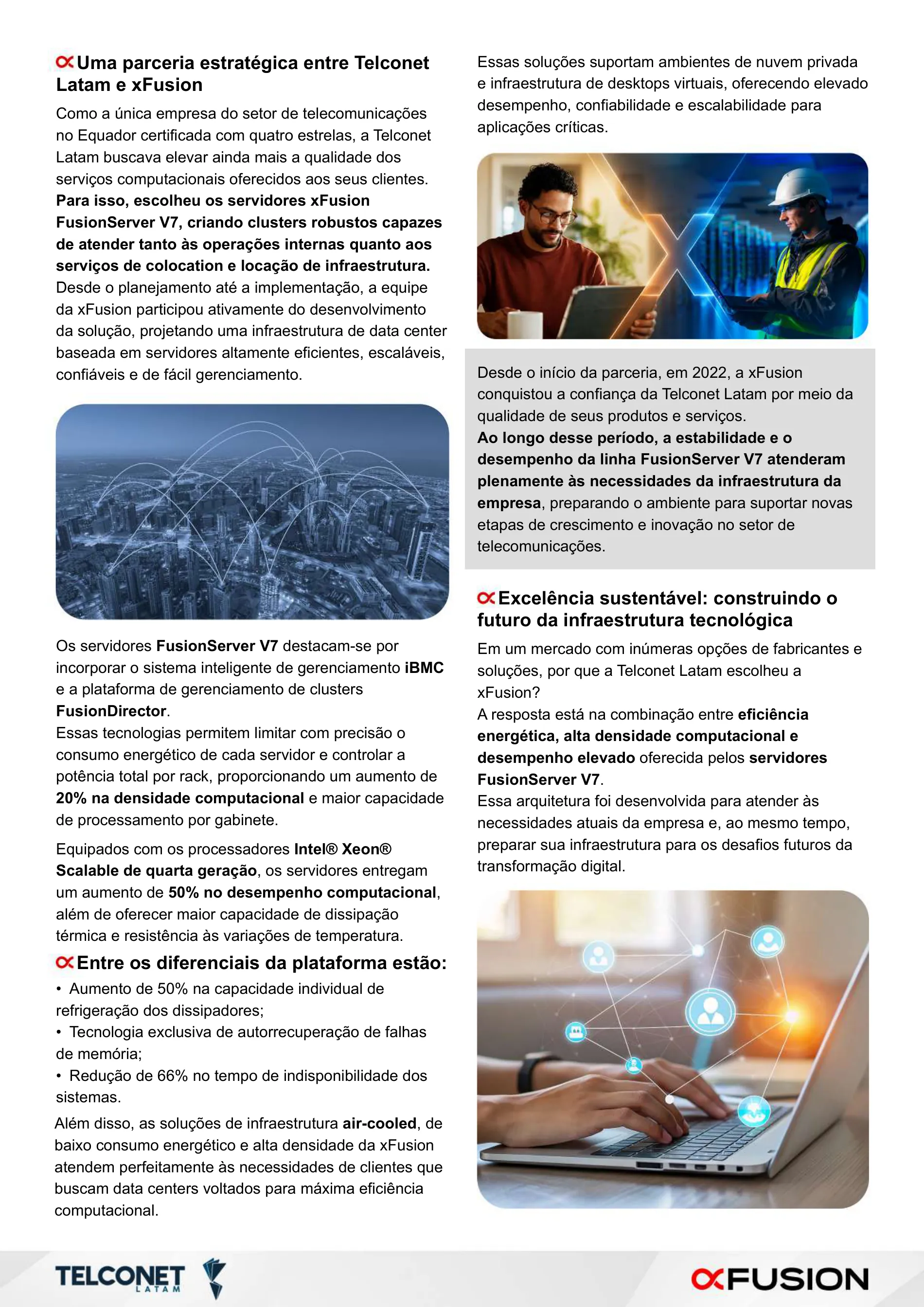 Telconet Latam expande sua infraestrutura com servidores xFusion V7 - page 2 of 3