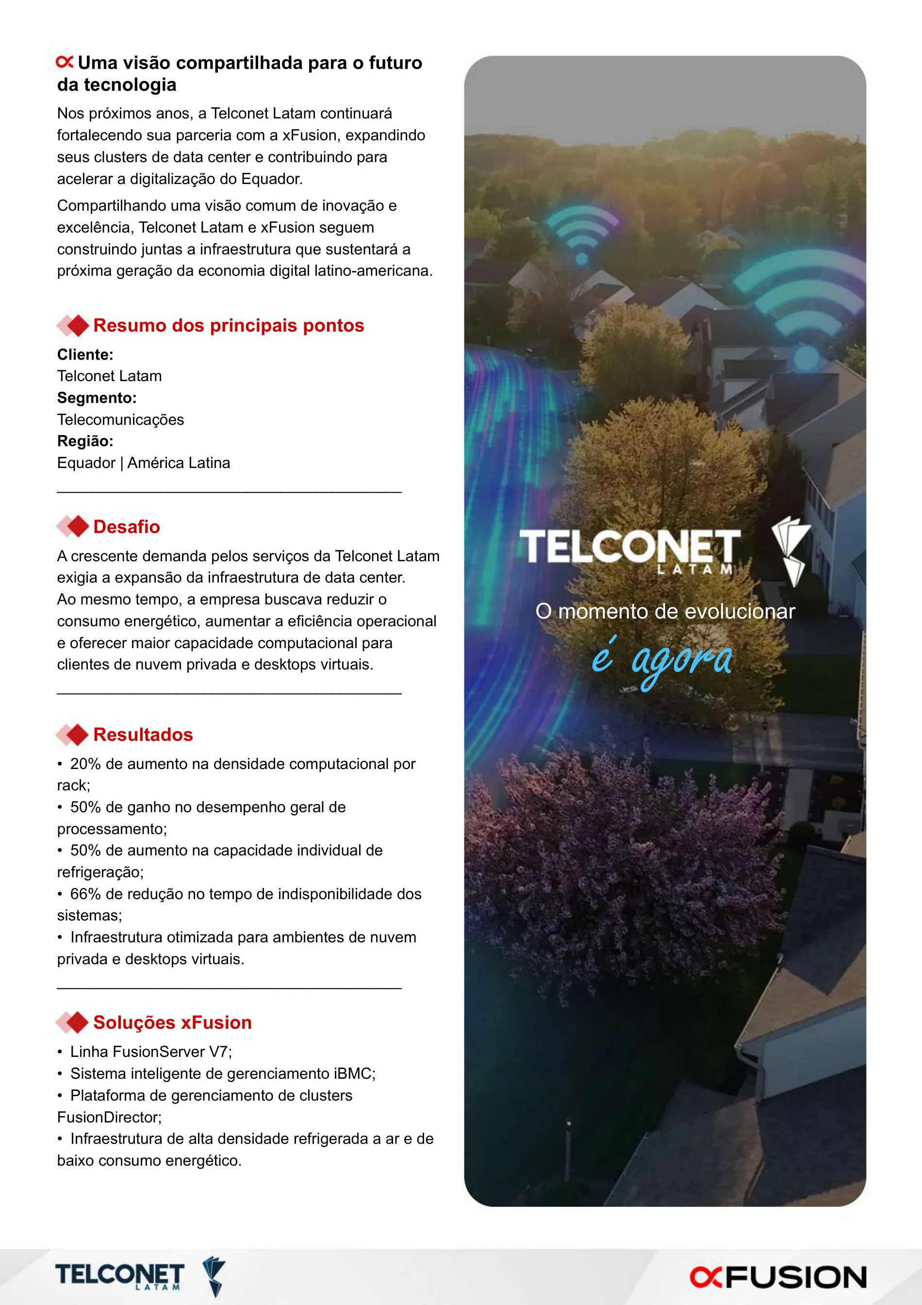 Telconet Latam expande sua infraestrutura com servidores xFusion V7 - page 3 of 3